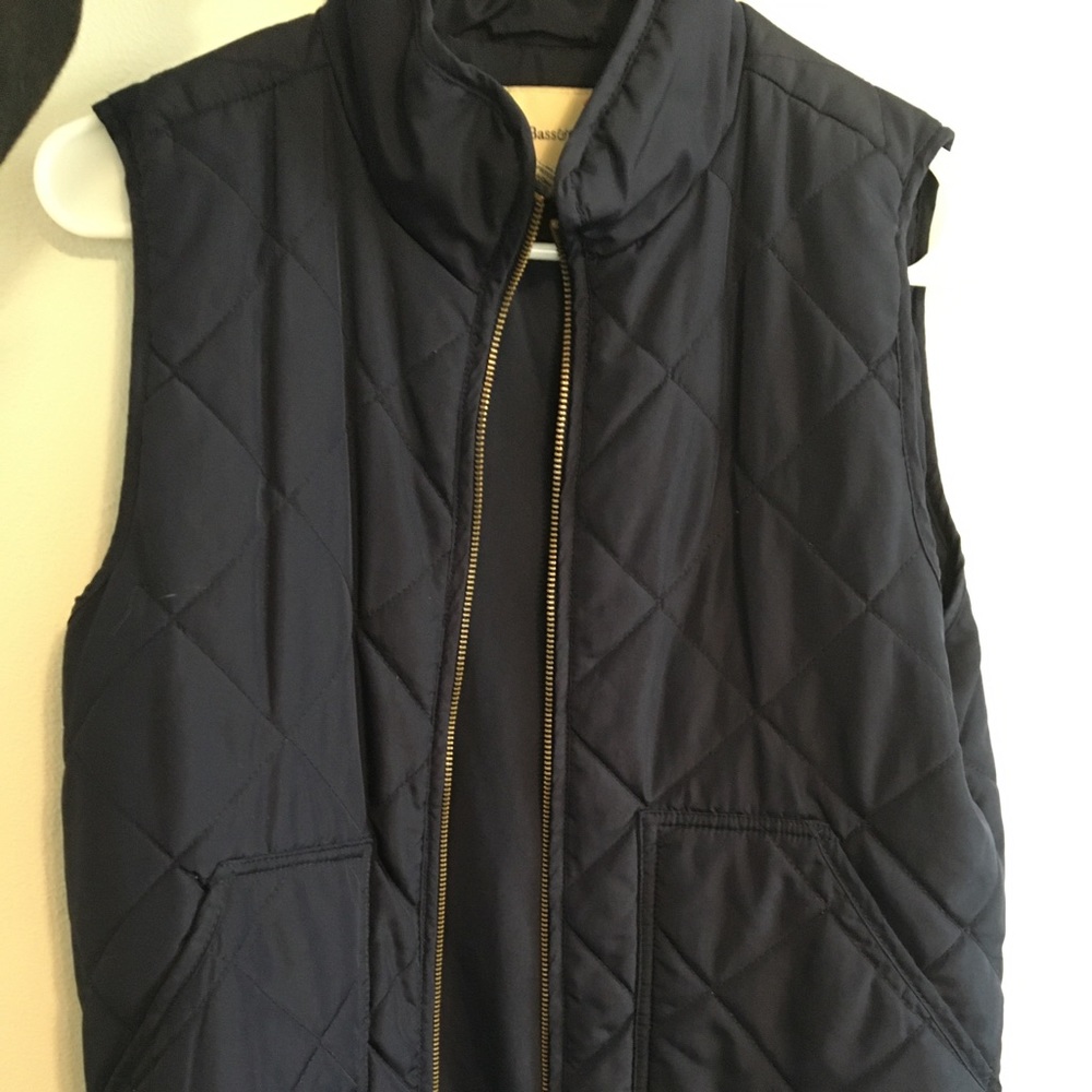 Navy polyester Vest